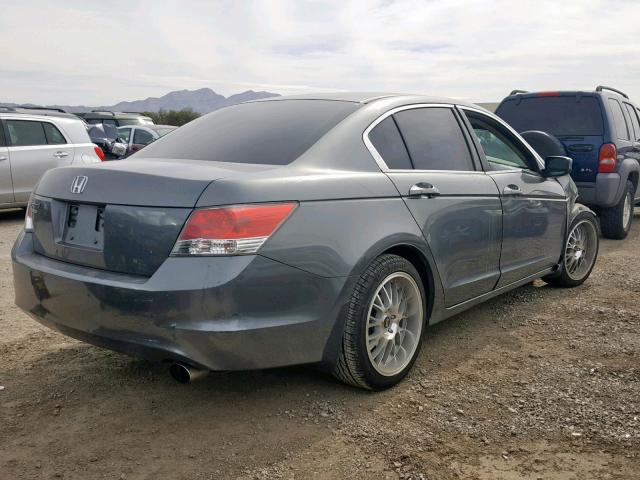 JHMCP26488C065931 - 2008 HONDA ACCORD LXP GRAY photo 4