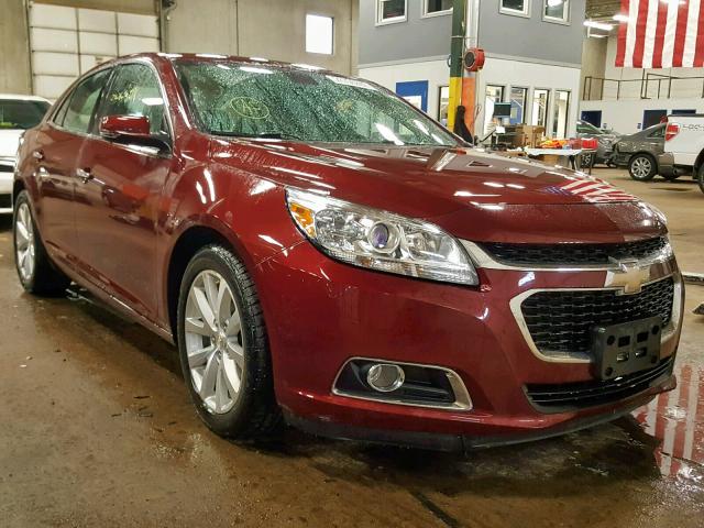 1G11F5SL1FF313662 - 2015 CHEVROLET MALIBU LTZ 栗色 照片 1