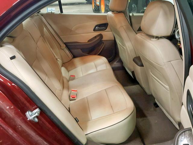 1G11F5SL1FF313662 - 2015 CHEVROLET MALIBU LTZ 栗色 照片 6