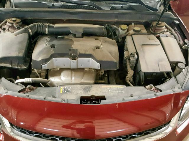 1G11F5SL1FF313662 - 2015 CHEVROLET MALIBU LTZ 栗色 照片 7