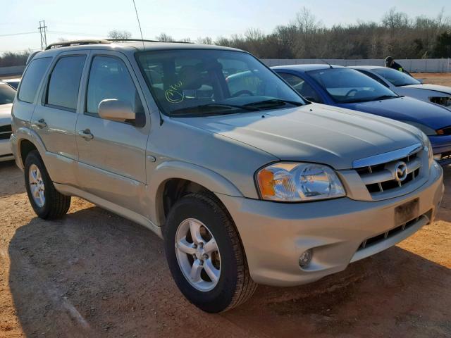 4F2CZ94115KM39181 - 2005 MAZDA TRIBUTE S GOLD photo 1