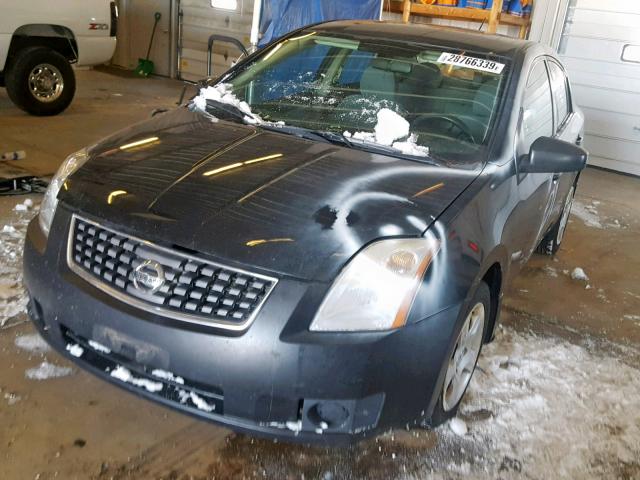 3N1AB61E57L712550 - 2007 NISSAN SENTRA 2.0 BLACK photo 2