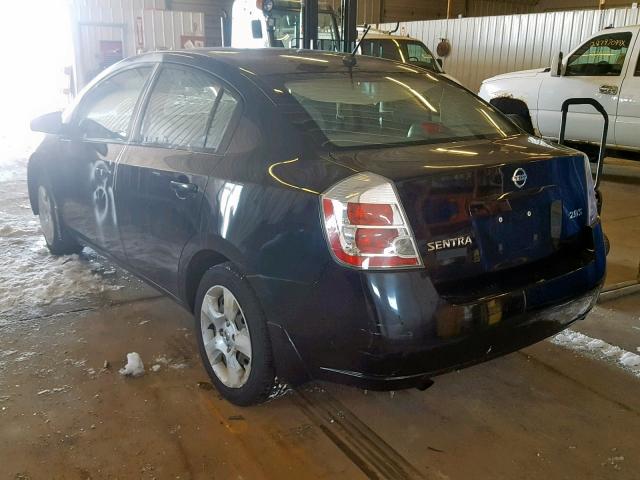 3N1AB61E57L712550 - 2007 NISSAN SENTRA 2.0 BLACK photo 3