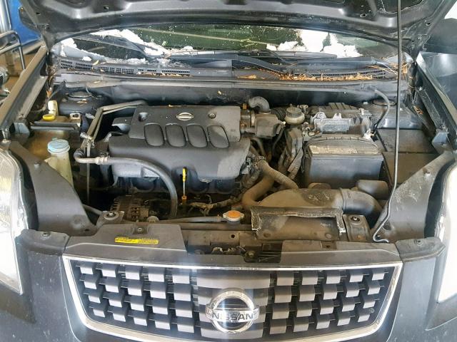 3N1AB61E57L712550 - 2007 NISSAN SENTRA 2.0 BLACK photo 7