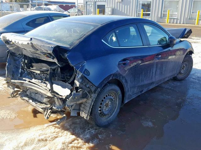 3MZBM1V73FM147487 - 2015 MAZDA 3 TOURING BLUE photo 4