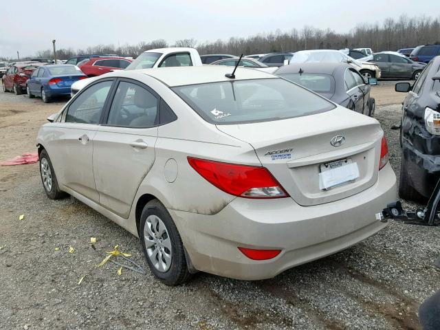 KMHCT4AE2GU162572 - 2016 HYUNDAI ACCENT SE WHITE photo 3