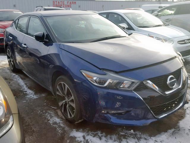 1N4AA6AP5JC379647 - 2018 NISSAN MAXIMA 3.5 BLUE photo 1