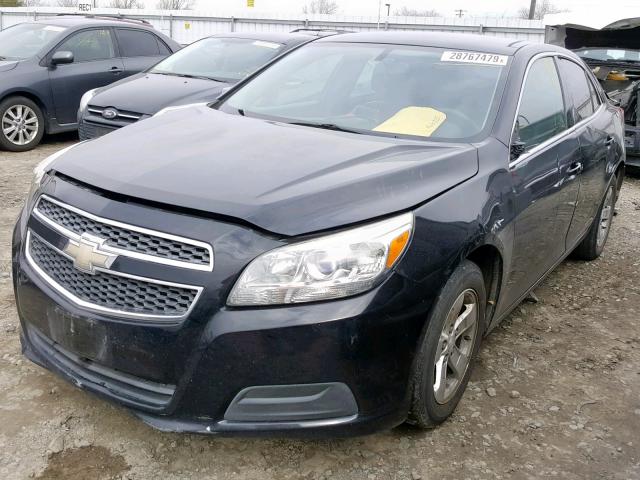 1G11C5SA7DU121789 - 2013 CHEVROLET MALIBU 1LT 黑色 照片 2