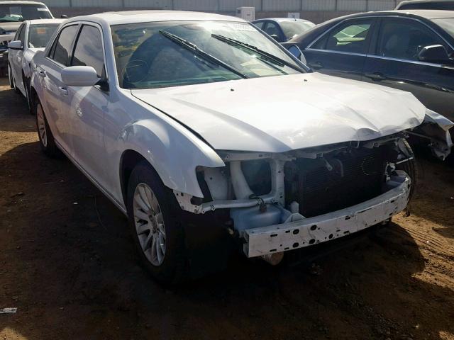 2C3CCAAG0EH376226 - 2014 CHRYSLER 300 WHITE photo 1