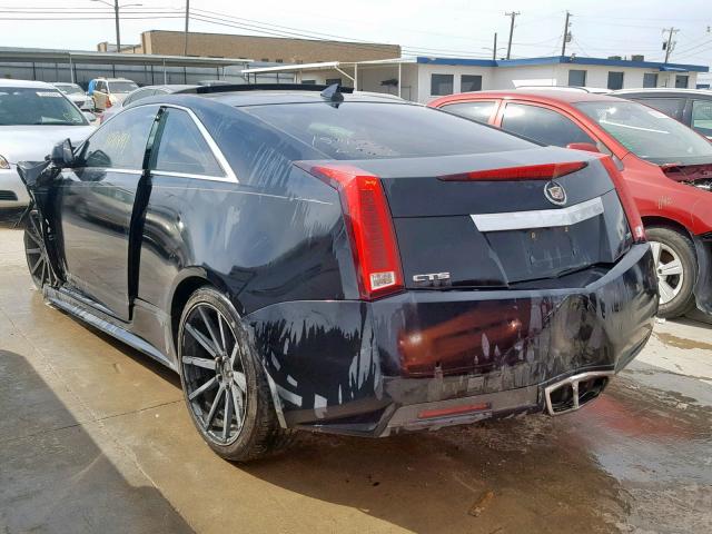 1G6DK1ED4B0120242 - 2011 CADILLAC CTS PERFOR BLACK photo 3