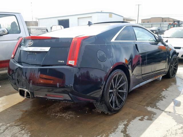 1G6DK1ED4B0120242 - 2011 CADILLAC CTS PERFOR BLACK photo 4