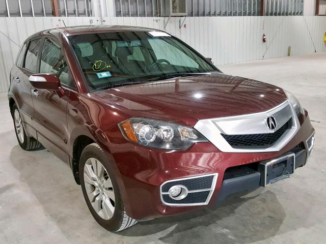 5J8TB1H20AA003335 - 2010 ACURA RDX RED photo 1