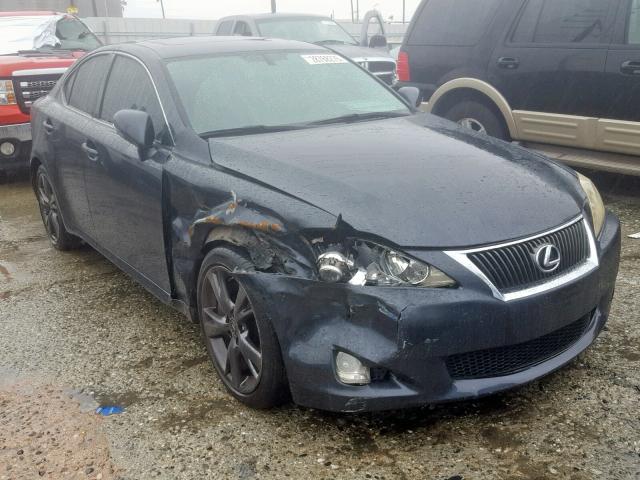 JTHBE262792016825 - 2009 LEXUS IS 350 GRAY photo 1