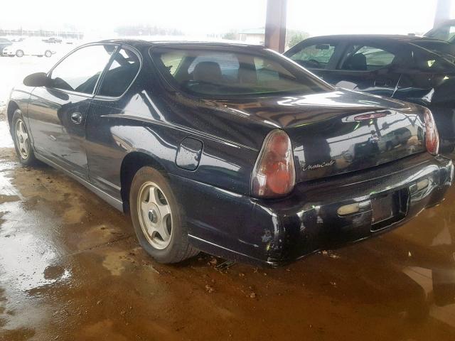 2G1WW12E159293534 - 2005 CHEVROLET MONTE CARL 黑色 照片 3