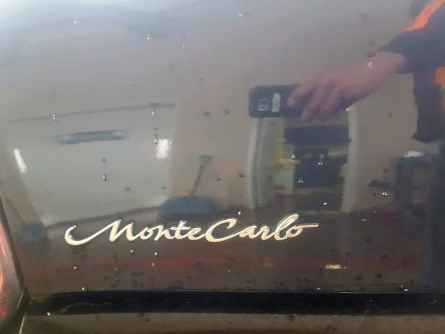 2G1WW12E159293534 - 2005 CHEVROLET MONTE CARL 黑色 照片 9