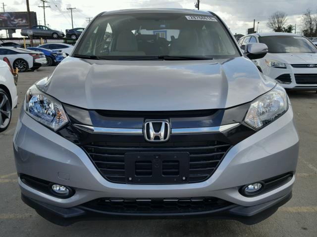 3CZRU5H59JG703192 - 2018 HONDA HR-V EX GRAY photo 9