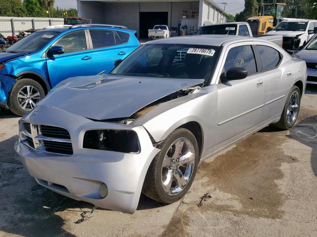 2B3KA33G18H214486 - 2008 DODGE CHARGER SX SILVER photo 2