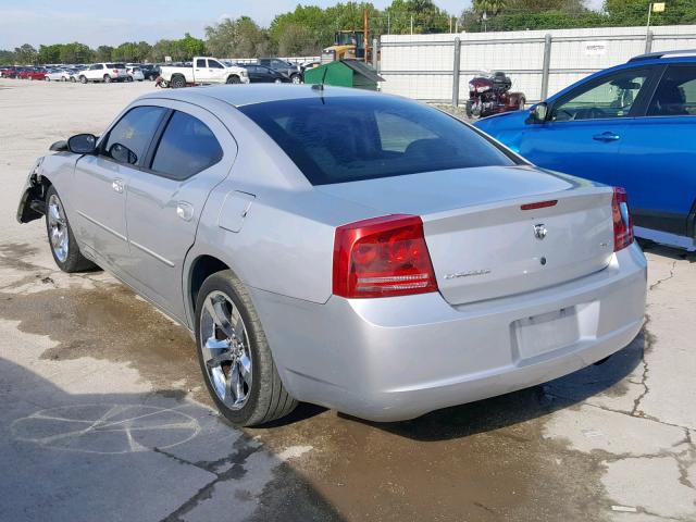 2B3KA33G18H214486 - 2008 DODGE CHARGER SX SILVER photo 3