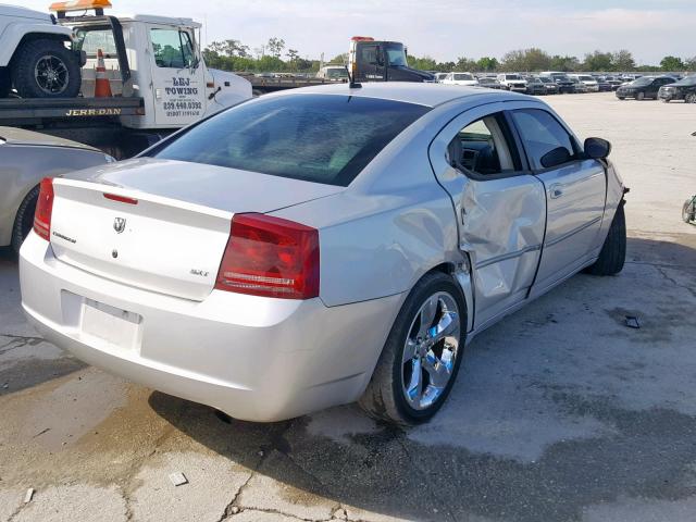 2B3KA33G18H214486 - 2008 DODGE CHARGER SX SILVER photo 4