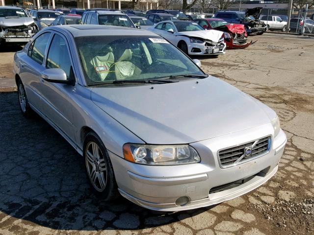 YV1RS592682687854 - 2008 VOLVO S60 2.5T SILVER photo 1