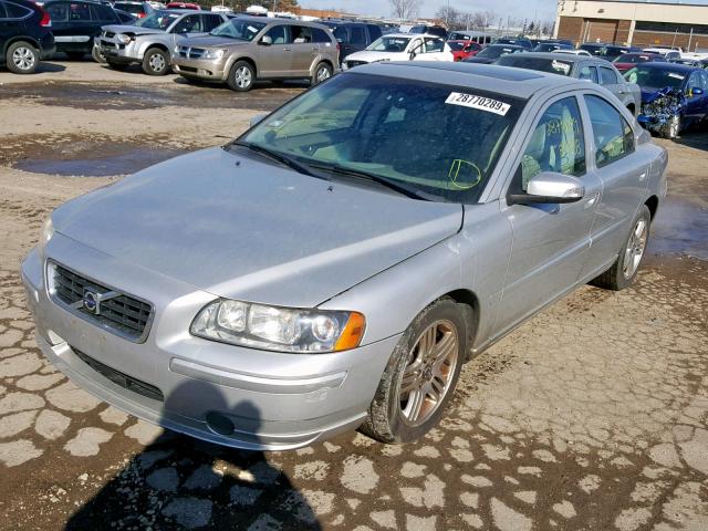 YV1RS592682687854 - 2008 VOLVO S60 2.5T SILVER photo 2