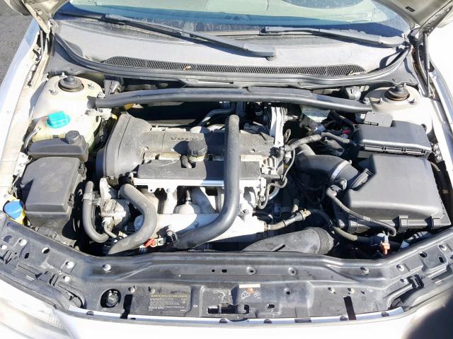 YV1RS592682687854 - 2008 VOLVO S60 2.5T SILVER photo 7