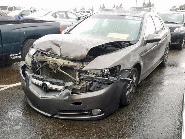 19UUA76577A002764 - 2007 ACURA TL TYPE S BROWN photo 2