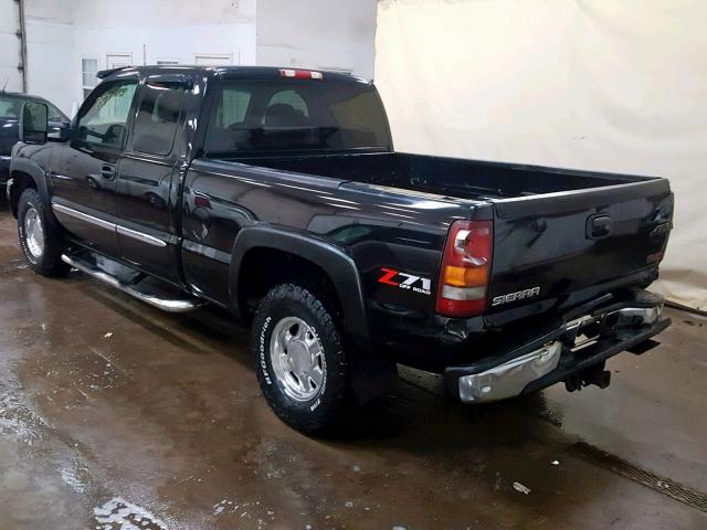 1GTEK19TX3E119894 - 2003 GMC NEW SIERRA BLACK photo 3