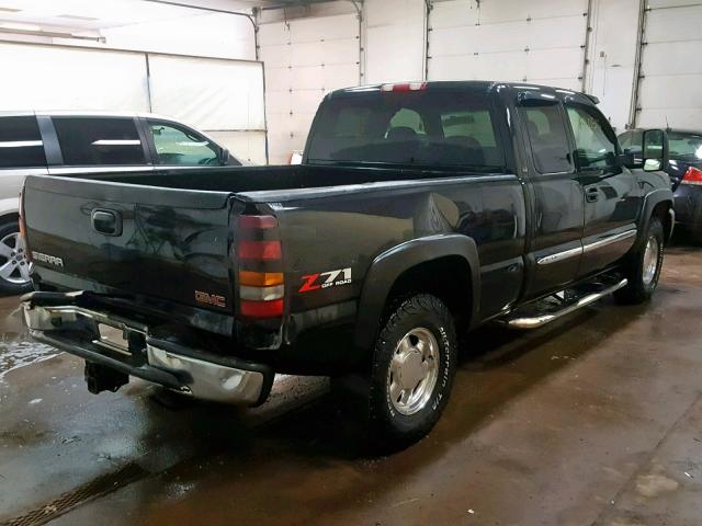 1GTEK19TX3E119894 - 2003 GMC NEW SIERRA BLACK photo 4