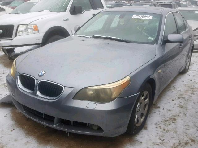 WBANA53594B176432 - 2004 BMW 525 I GRAY photo 2