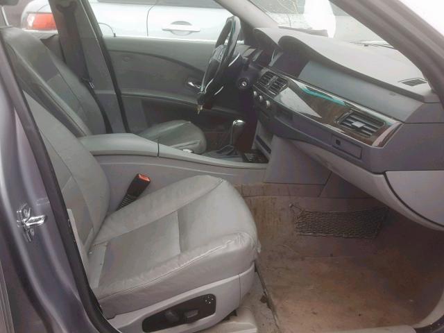 WBANA53594B176432 - 2004 BMW 525 I GRAY photo 5