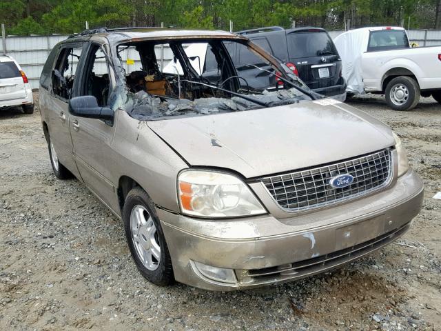 2FMZA52244BA39786 - 2004 FORD FREESTAR S GOLD photo 1