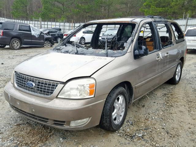 2FMZA52244BA39786 - 2004 FORD FREESTAR S GOLD photo 2