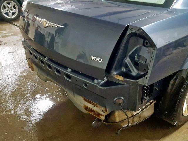 2C3KA43R87H747766 - 2007 CHRYSLER 300 GRAY photo 9