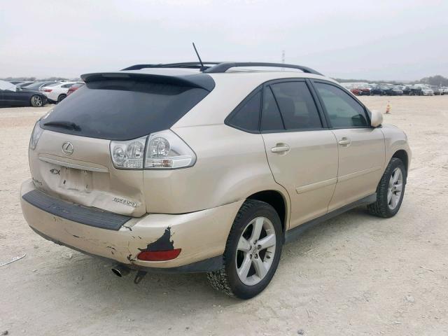 2T2GK31UX7C008954 - 2007 LEXUS RX 350 TAN photo 4