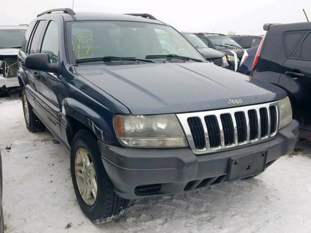 1J4GW48N73C559014 - 2003 JEEP GRAND CHER BLUE photo 1