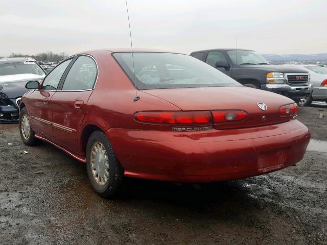 1MEFM53S0XA635067 - 1999 MERCURY SABLE LS RED photo 3