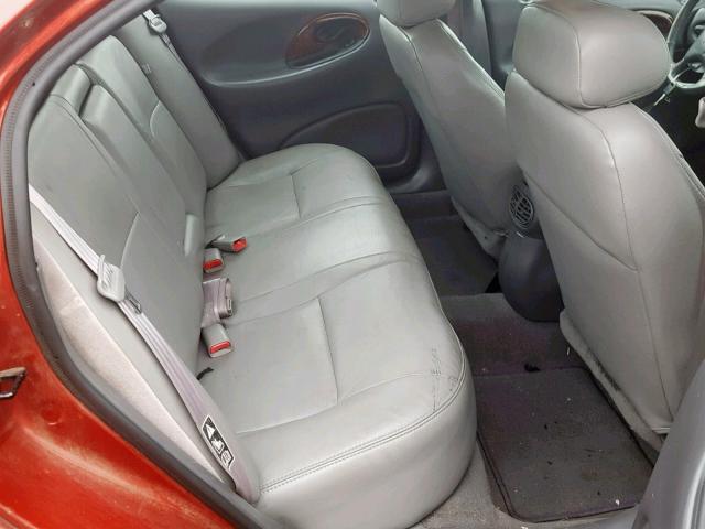 1MEFM53S0XA635067 - 1999 MERCURY SABLE LS RED photo 6