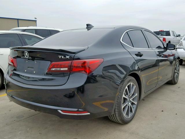 19UUB2F55FA011672 - 2015 ACURA TLX TECH შავი ფოტო 4
