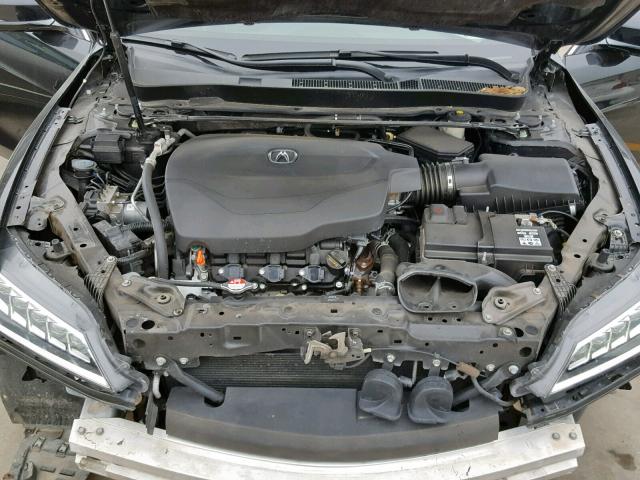19UUB2F55FA011672 - 2015 ACURA TLX TECH შავი ფოტო 7