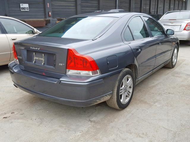 YV1RS592182698468 - 2008 VOLVO S60 2.5T GRAY photo 4