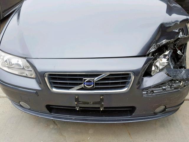 YV1RS592182698468 - 2008 VOLVO S60 2.5T GRAY photo 7