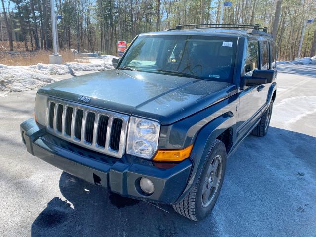 1J8HG48N08C166415 - 2008 JEEP COMMANDER GRAY photo 1