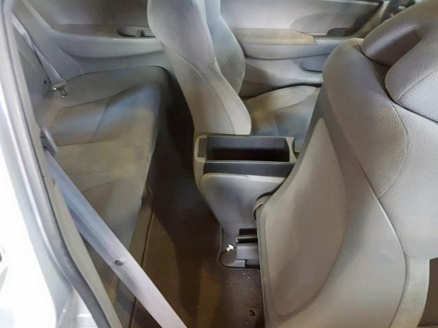 2HGFG12238H003204 - 2008 HONDA CIVIC DX SILVER photo 6