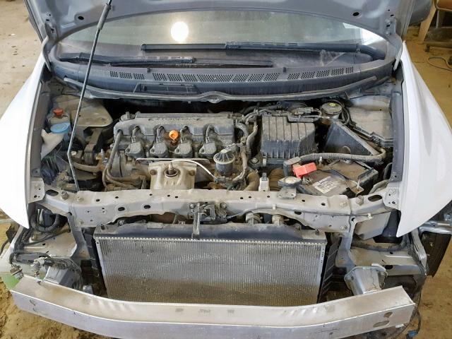 2HGFG12238H003204 - 2008 HONDA CIVIC DX SILVER photo 7