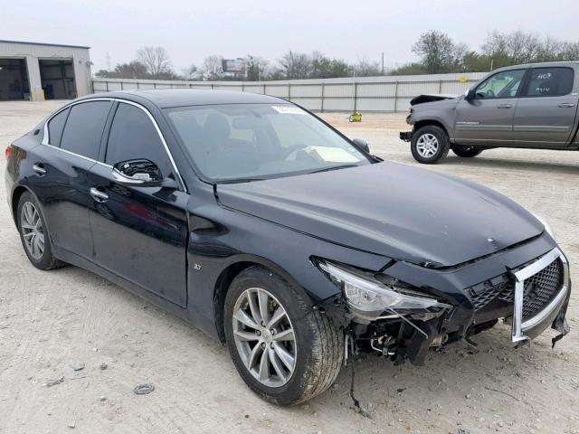 JN1BV7AP3EM691154 - 2014 INFINITI Q50 BASE BLACK photo 1