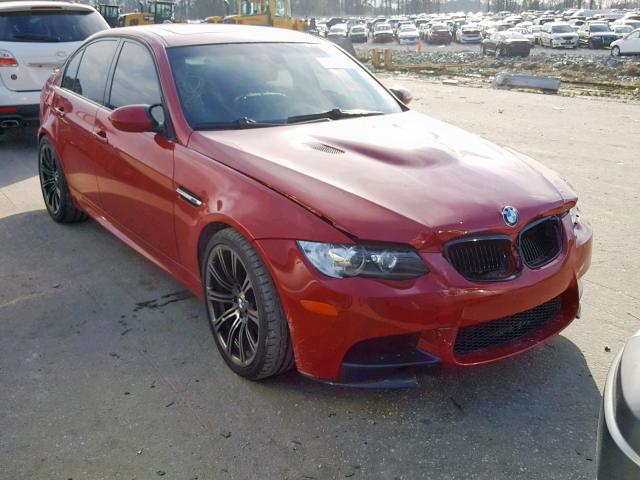 WBSVA93548E041754 - 2008 BMW M3 RED photo 1