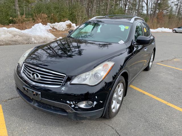JNKAJ09F39M951788 - 2009 INFINITI EX35 BASE BLACK photo 1