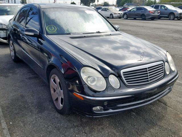 WDBUF65J04A497408 - 2004 MERCEDES-BENZ E 320 BLACK photo 1