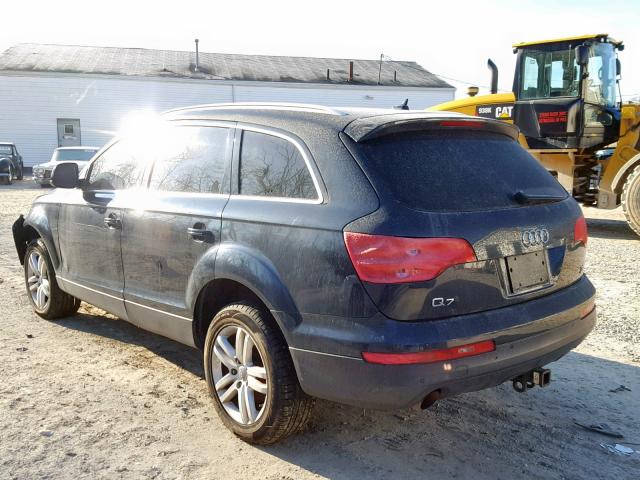 WA1BY74L98D010572 - 2008 AUDI Q7 3.6 QUA BLACK photo 3